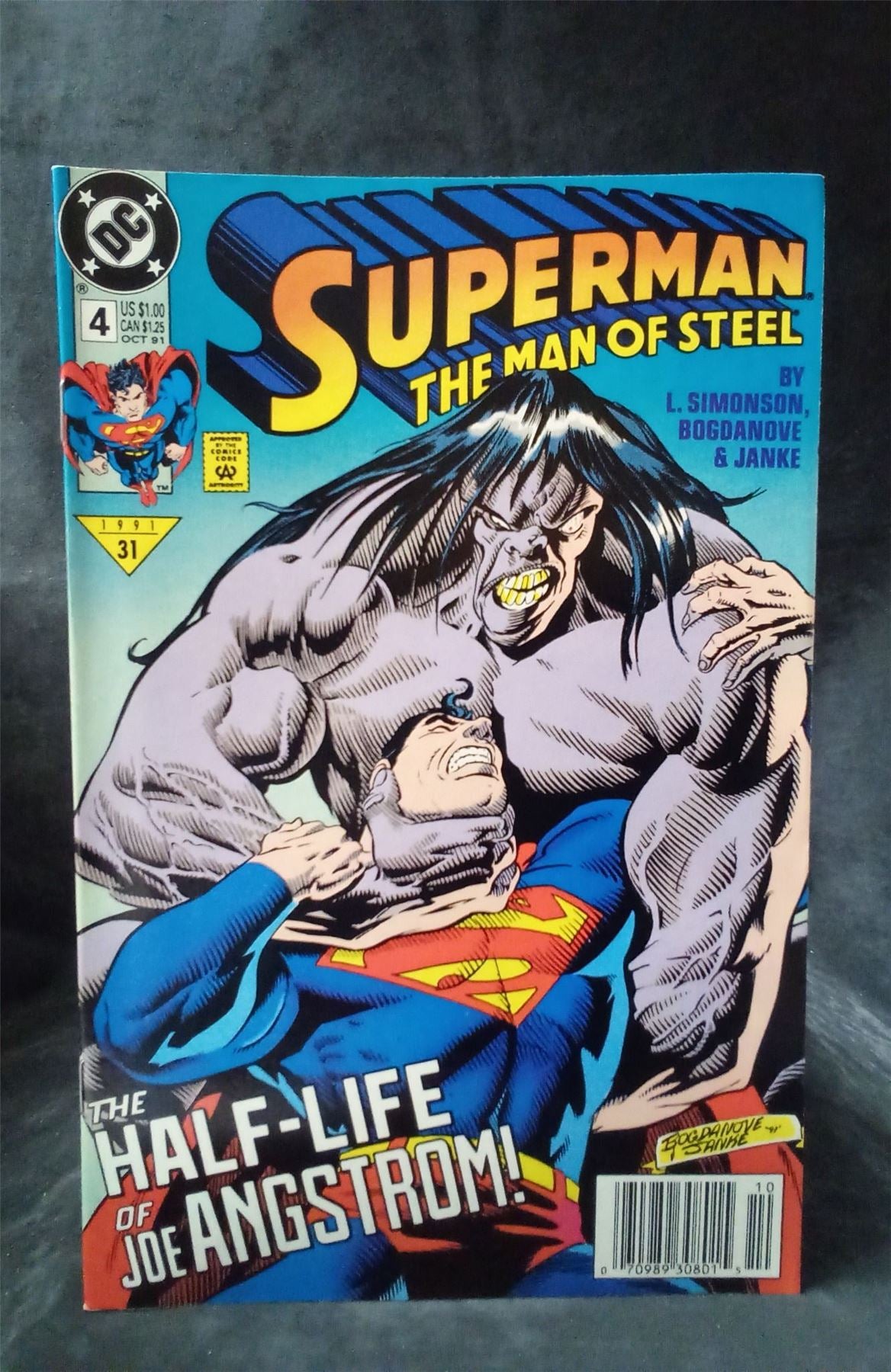 Superman: The Man of Steel #4 1991 dc-comics Comic Book