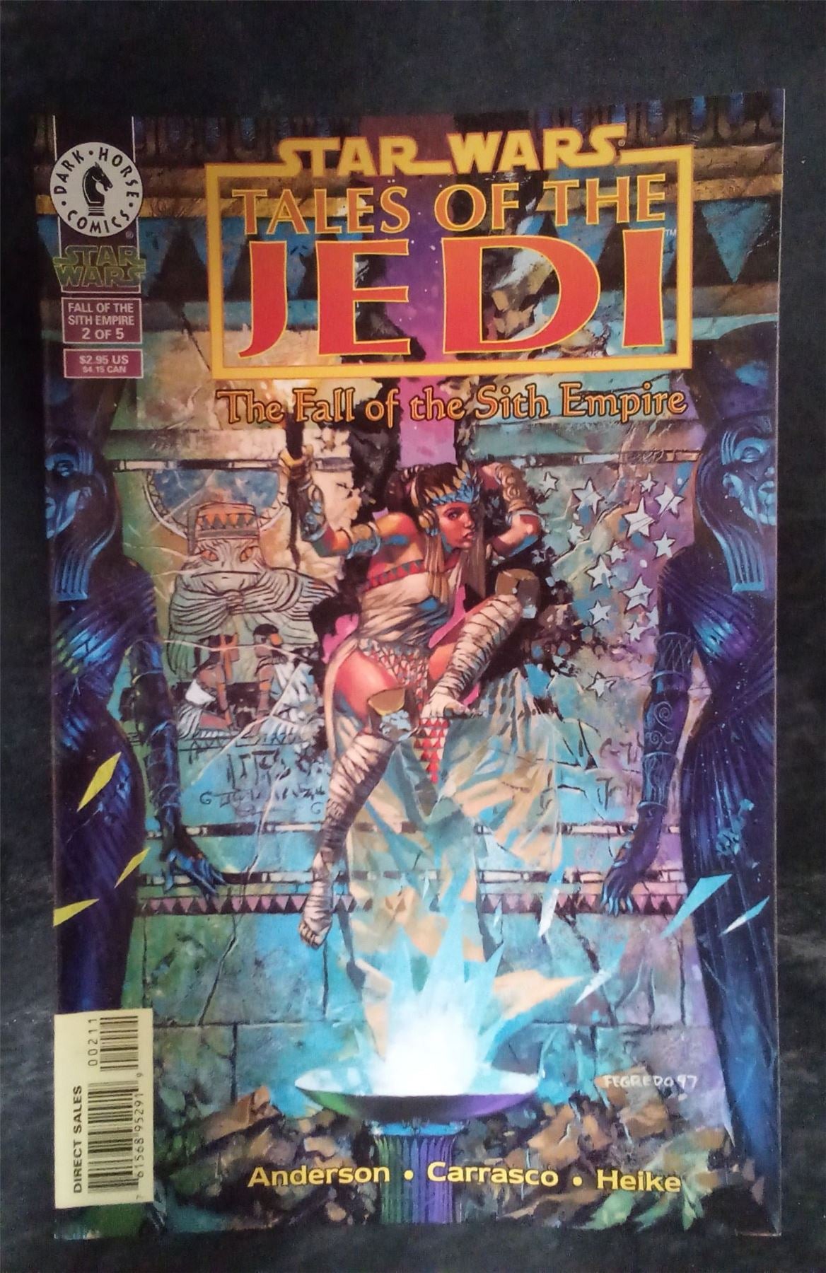 Star Wars: Tales of the Jedi - The Fall of the Sith Empire #2 1997 Dark Horse Comic Book