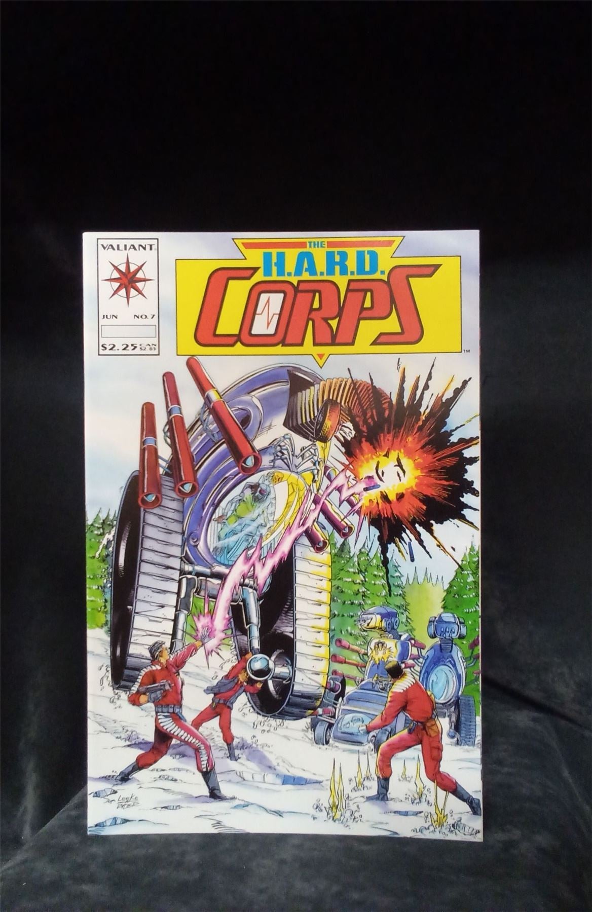 The H.A.R.D. Corps #7 1993 valiant Comic Book