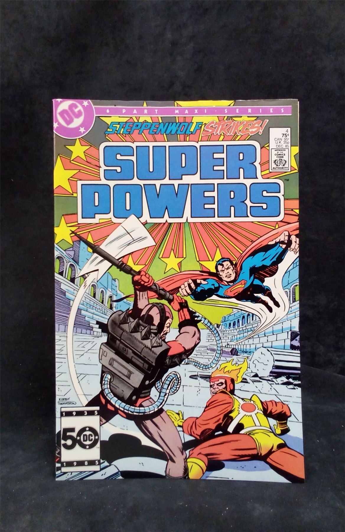 Super Powers #4 1985 DC Comics Comic Book