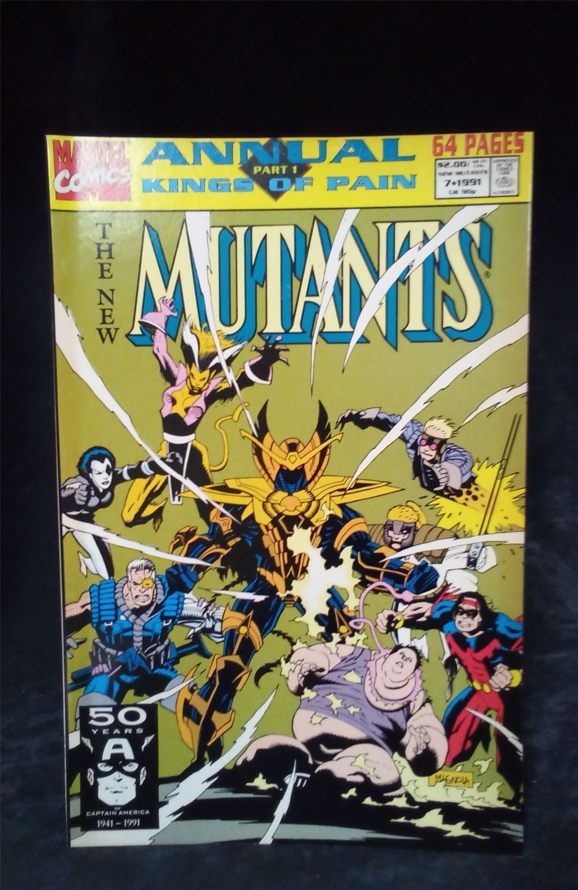 The New Mutants Annual #7 1991 Marvel Comics Comic Book