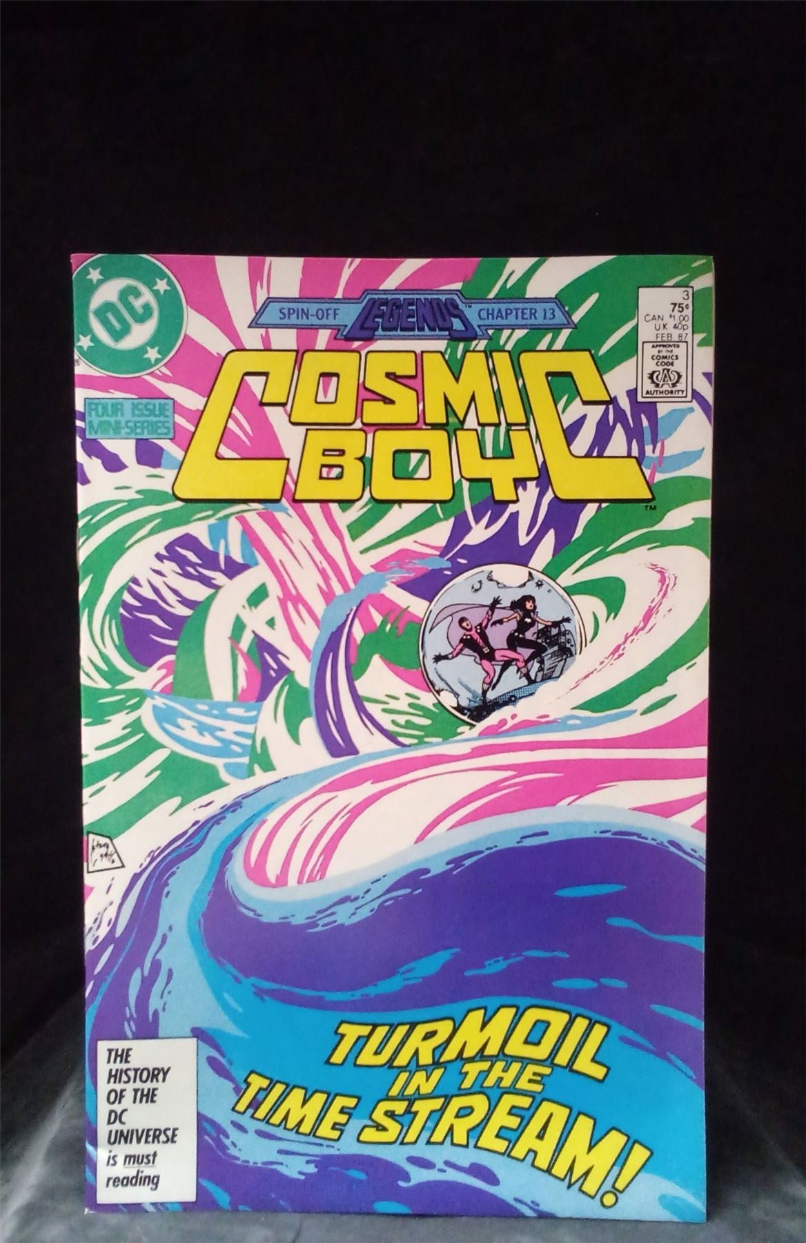 Cosmic Boy #3 1987 DC Comics Comic Book