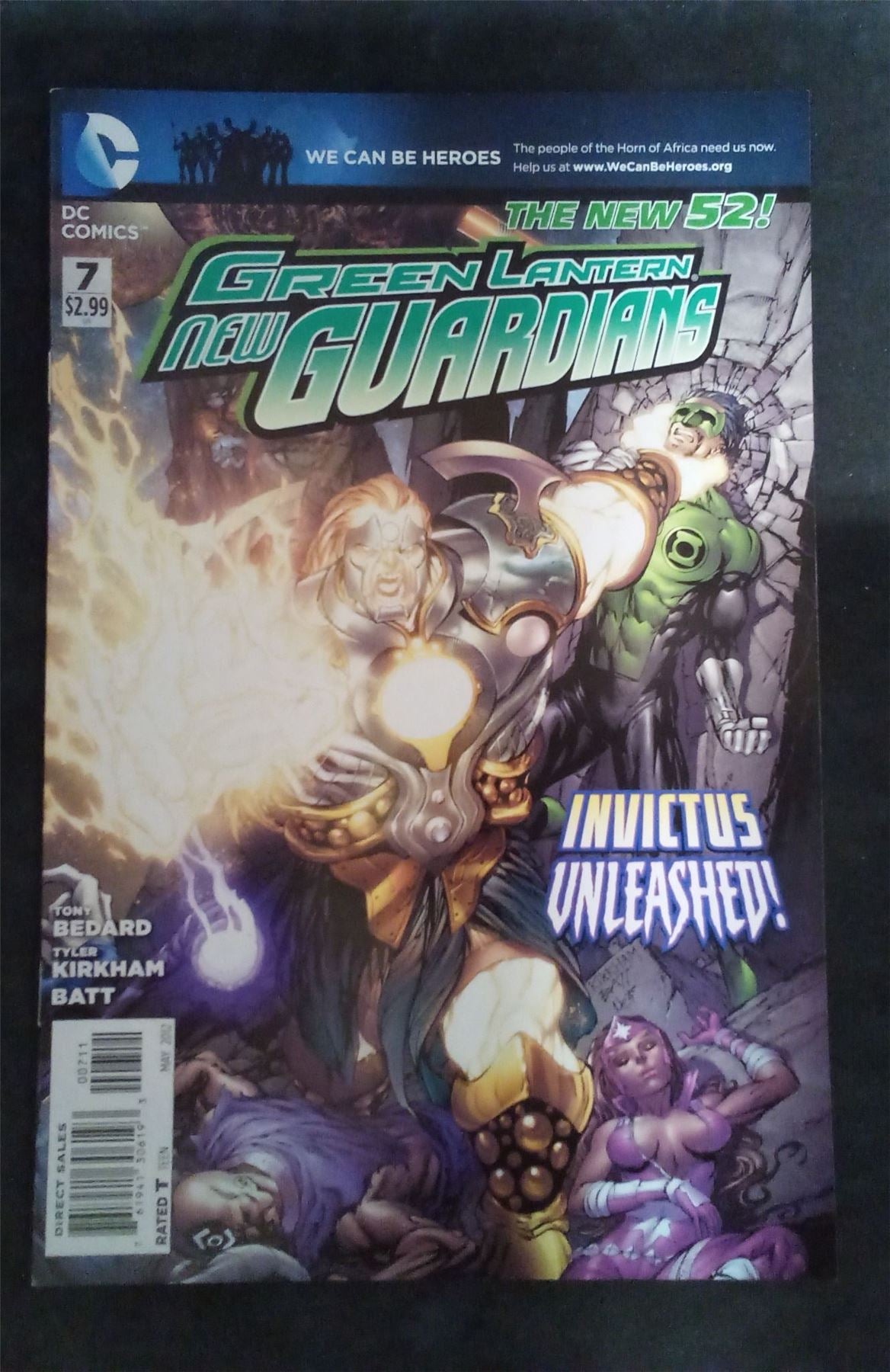 Green Lantern: New Guardians #7 2012 dc-comics Comic Book
