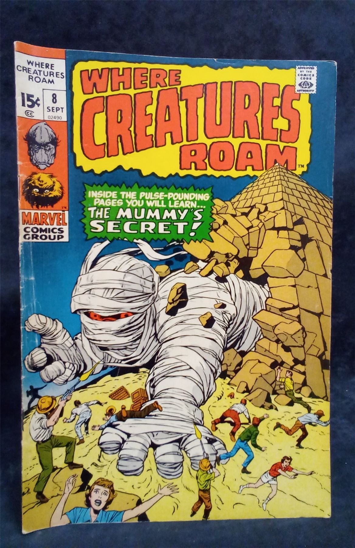 Where Creatures Roam #8 1971 Marvel Comics Comic Book