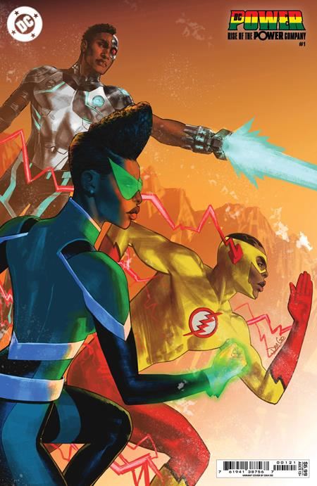Dc Power Rise Of The Power Company #1 (One Shot) Cvr C Davi Go Card Stock Var DC Comics Comic Book 2025