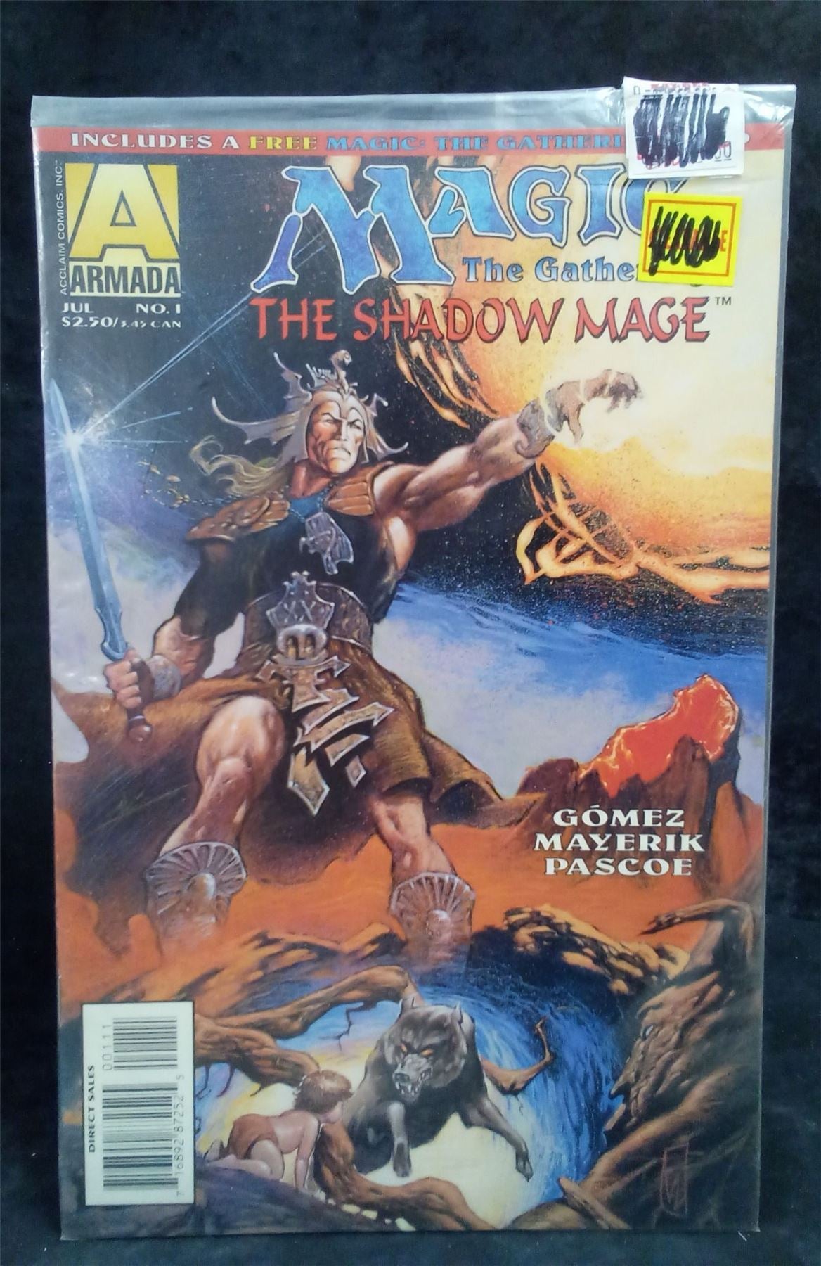 Magic the Gathering The Shadow Mage #1 1995 Comic Book