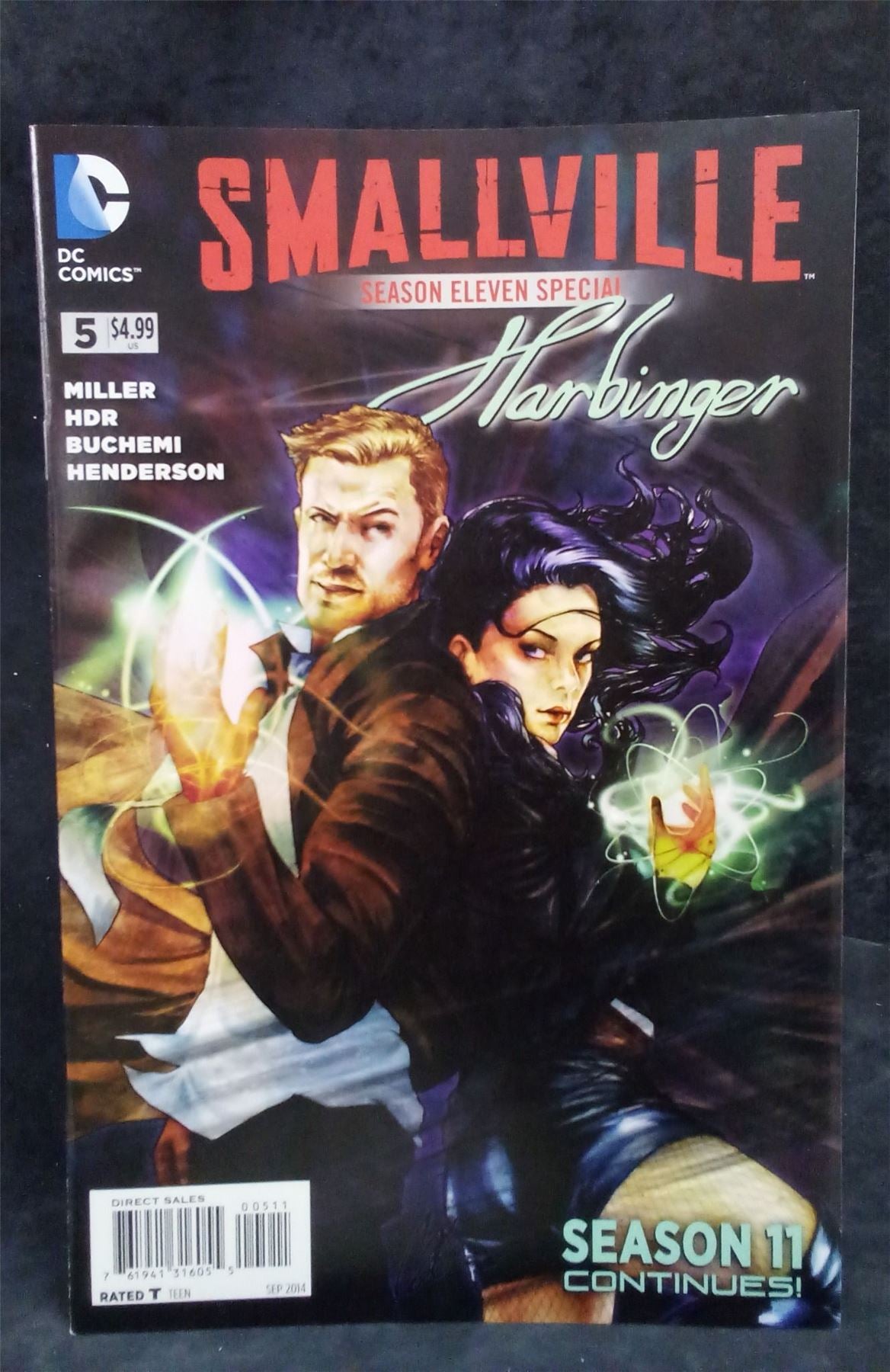Smallville: Harbinger #2 2014 DC Comics Comic Book