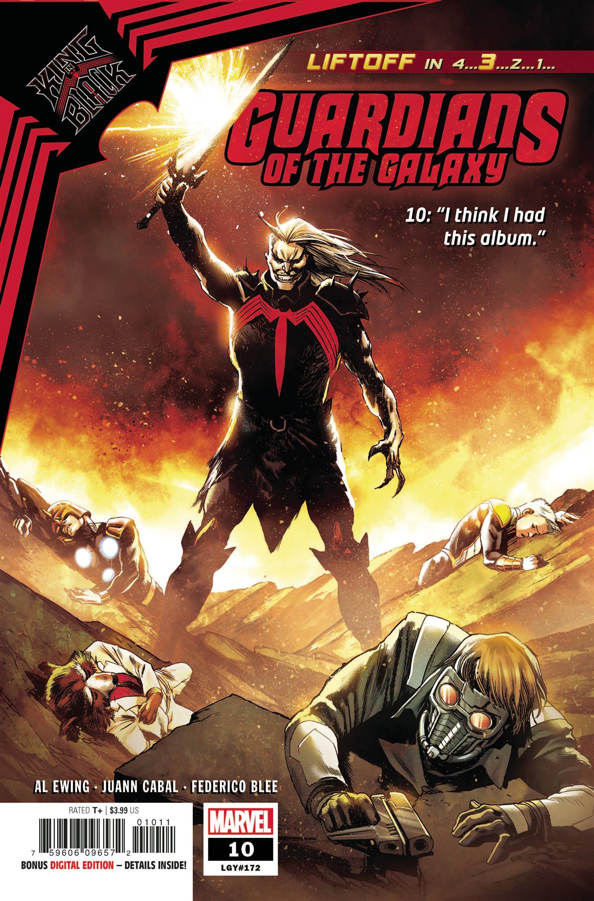Guardians Of The Galaxy #10 Kib Marvel Comics Comic Book