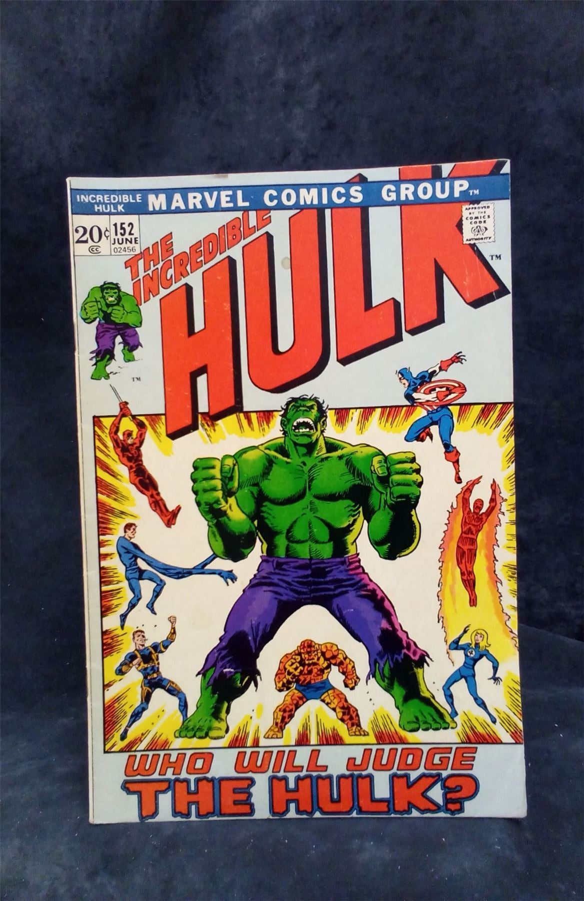 The Incredible Hulk #152 1972 Marvel Comics Comic Book