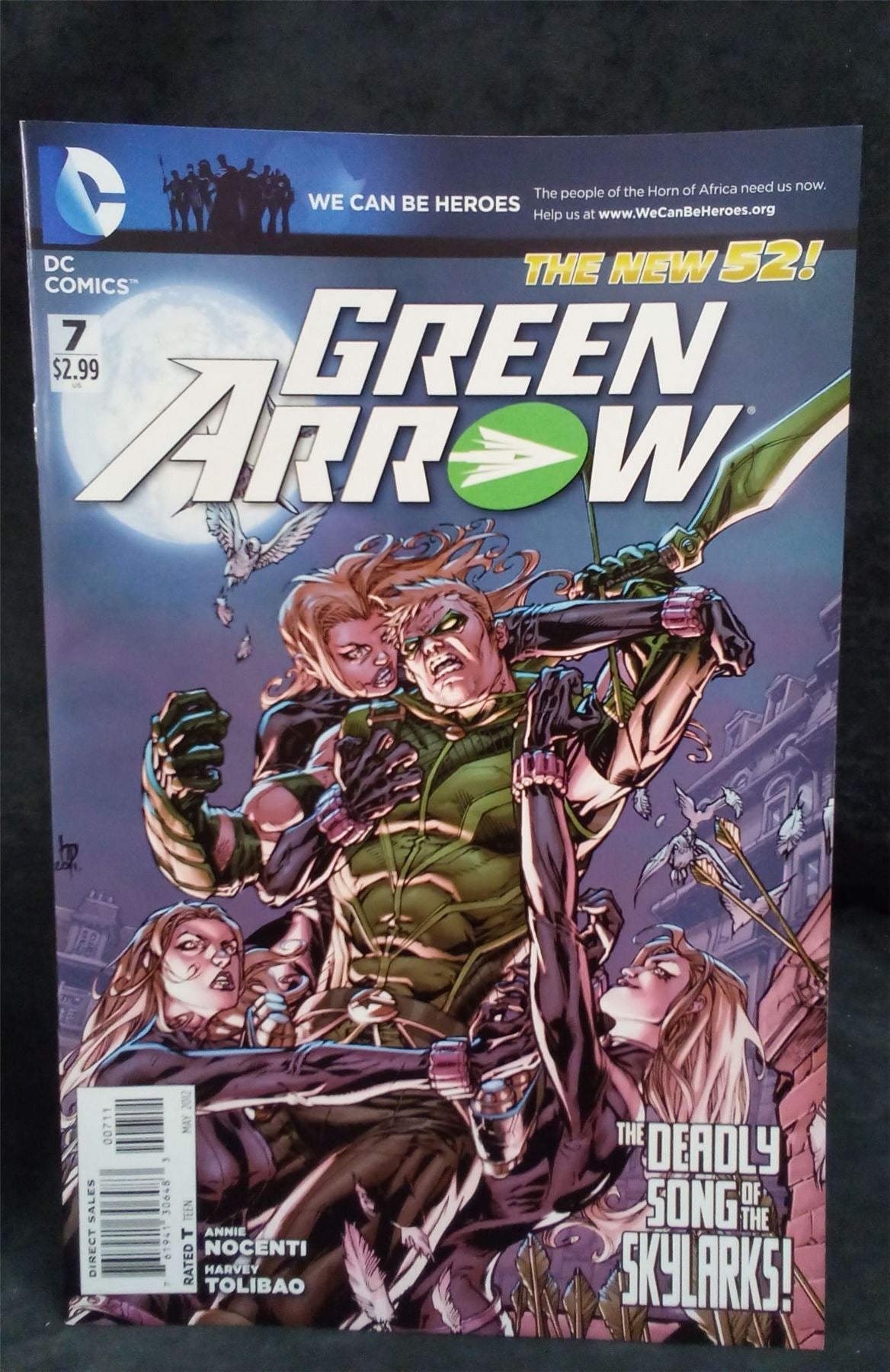 Green Arrow #7 2012 DC Comics Comic Book