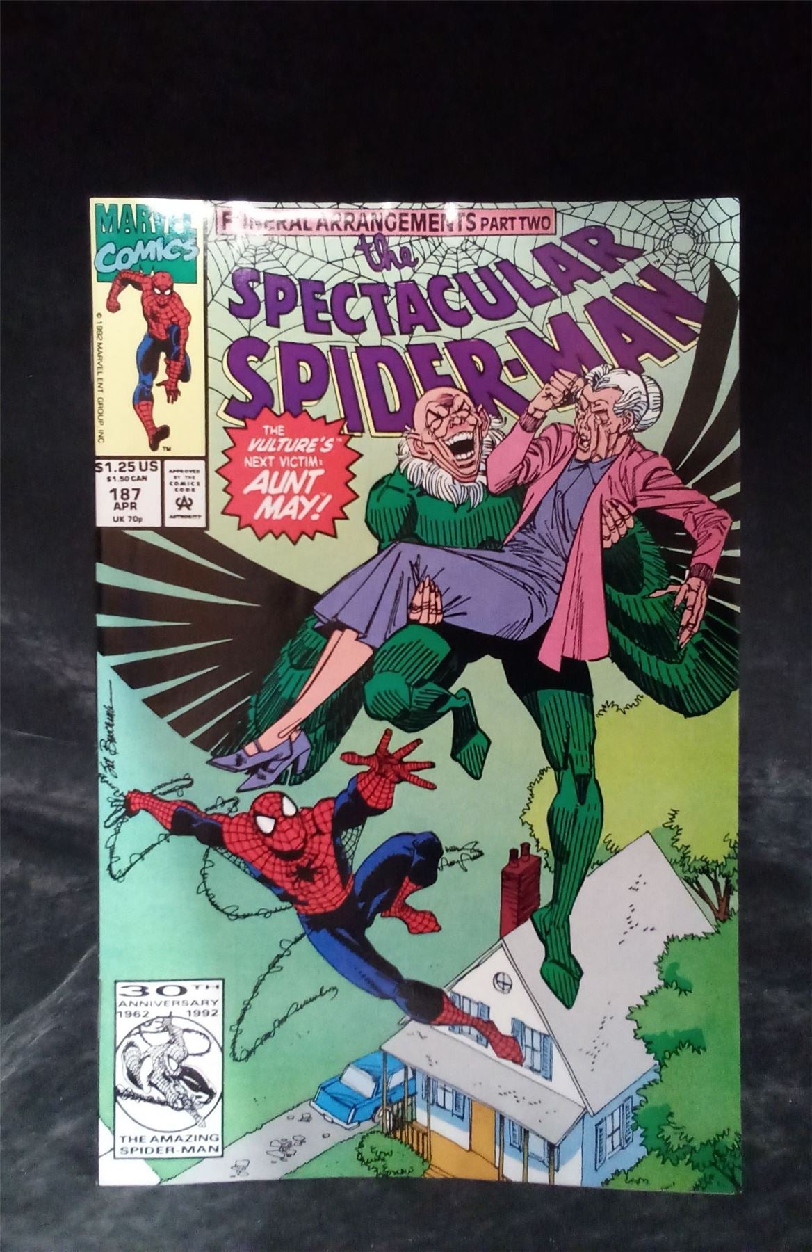The Spectacular Spider-Man #187 1992 Marvel Comics Comics Comic Book