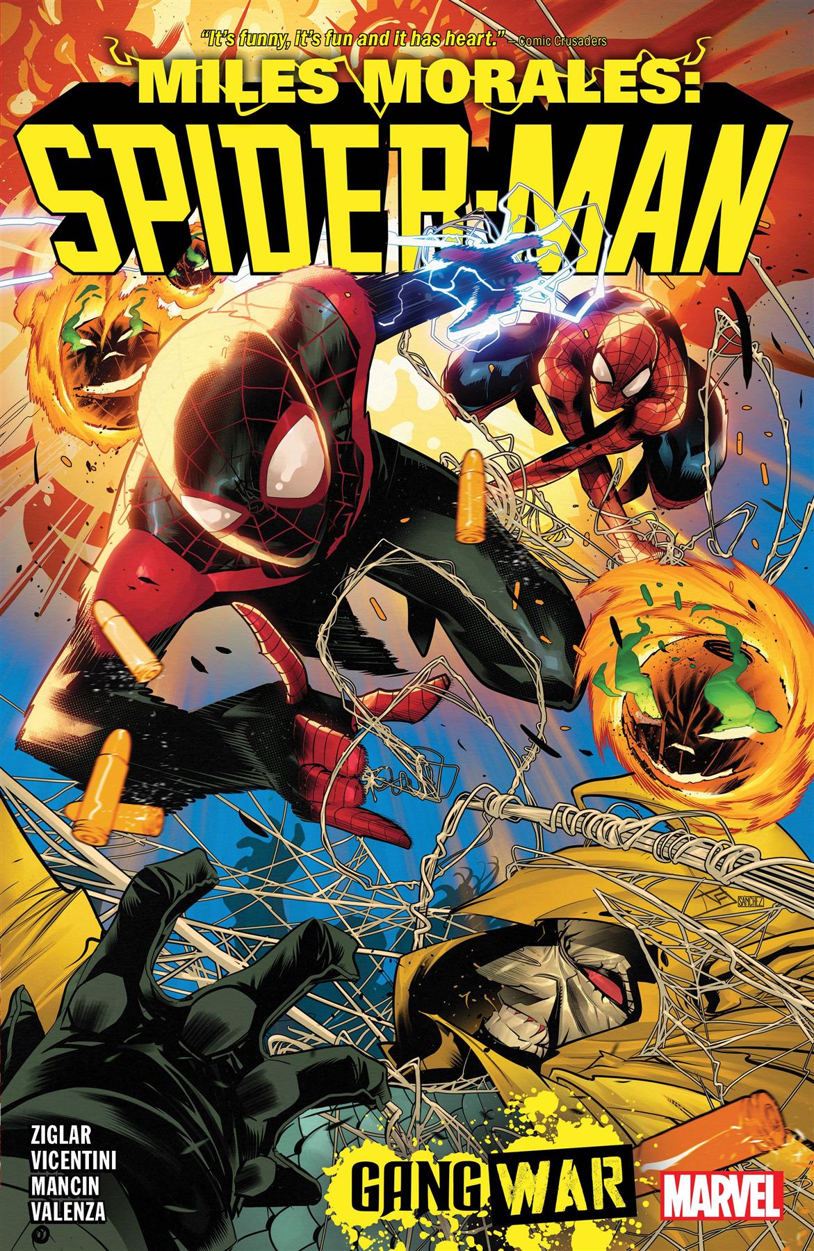 Miles Morales Spider-man By Ziglar Tp Vol 03 Gang War Marvel Prh Comic Book