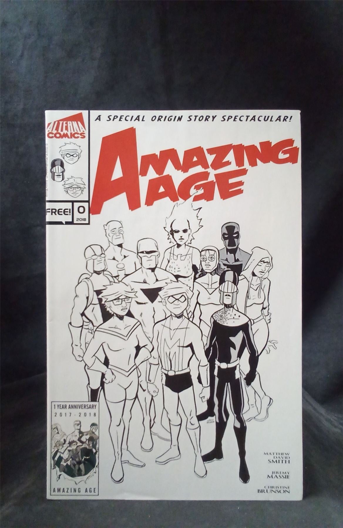 Amazing Age #0 2018 alterna-comics Comic Book