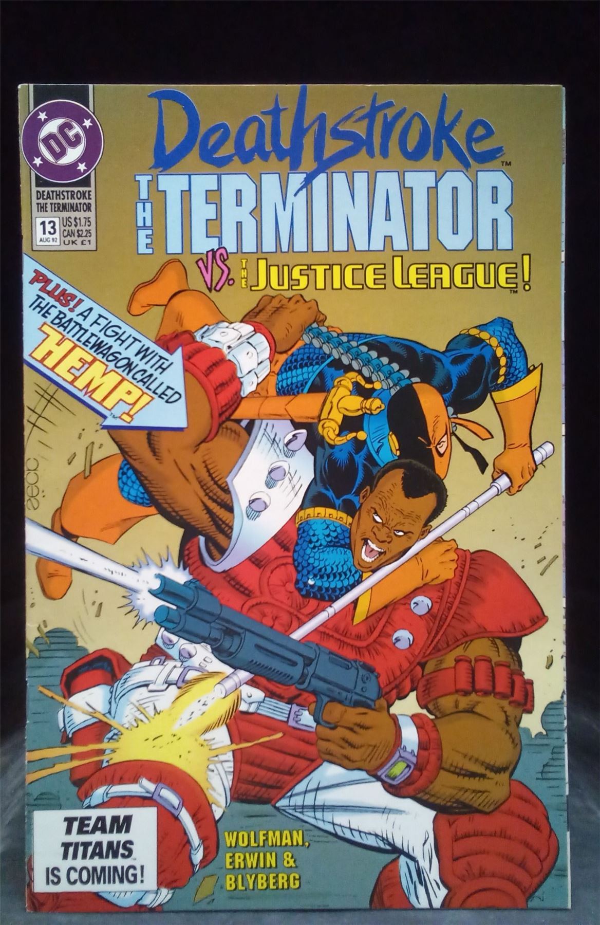 Deathstroke the Terminator #13 1992 DC Comics Comic Book