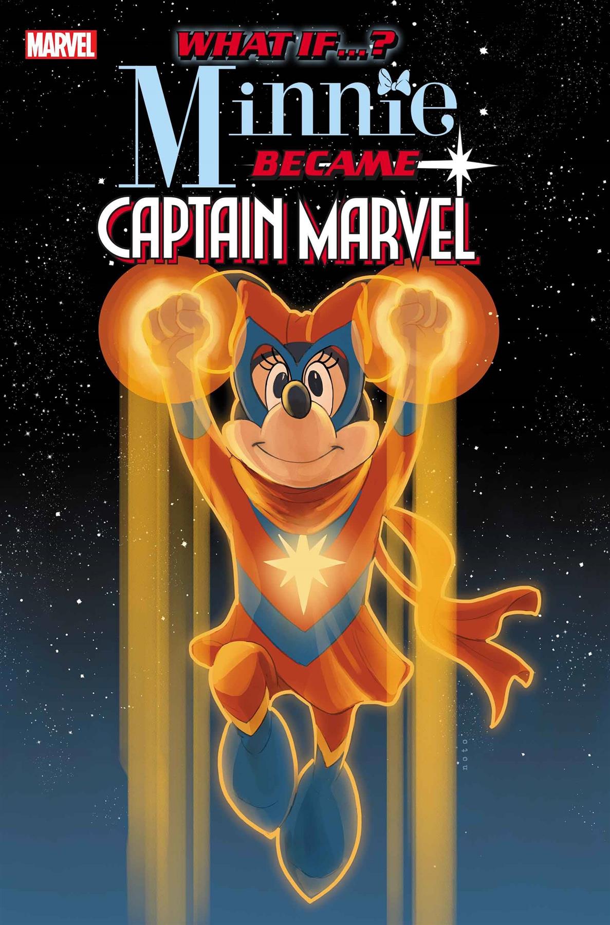 What If Minnie Became Captain Marvel #1 Noto Minnie Var Marvel Prh Comic Book 2024