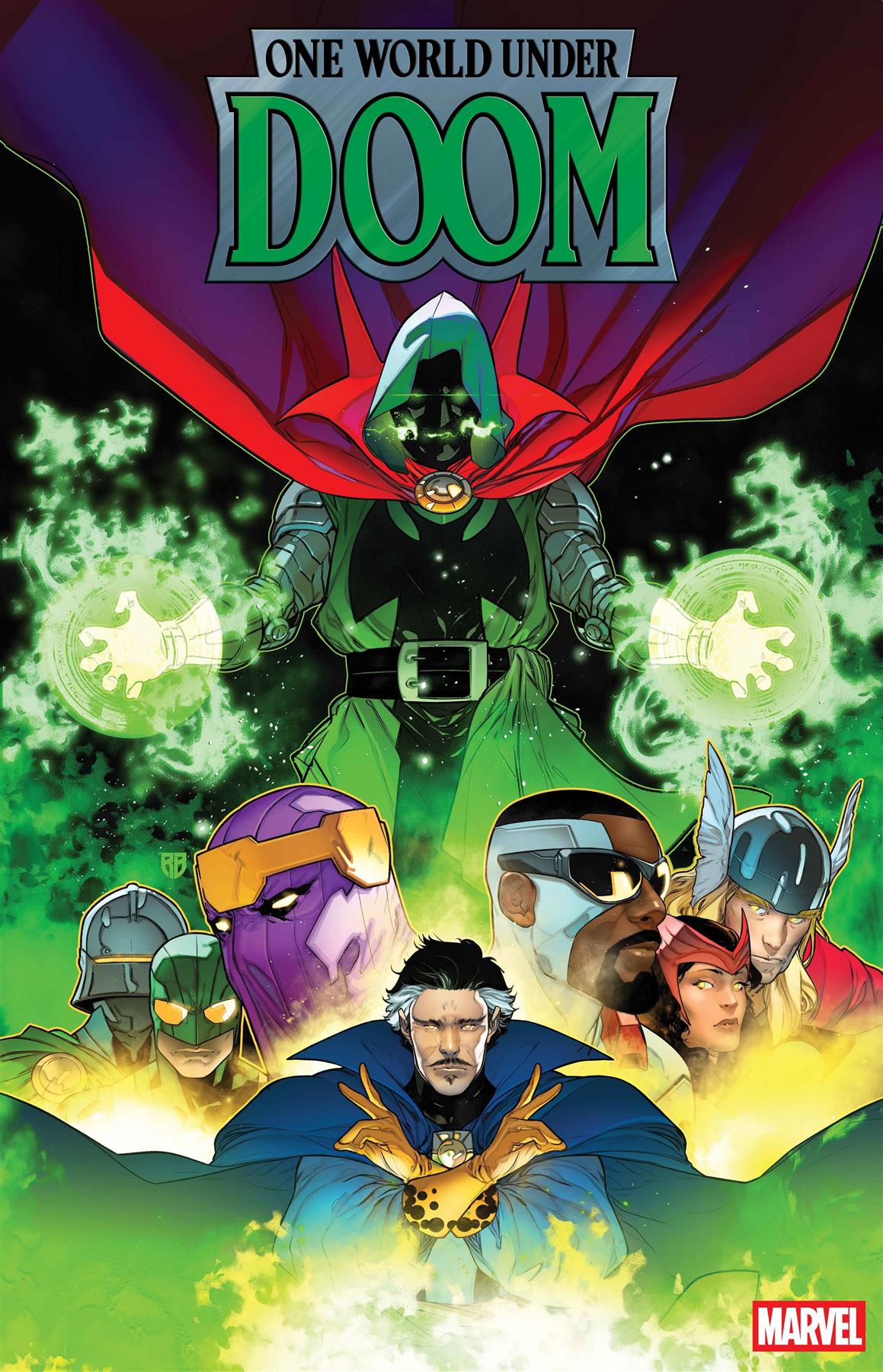 One World Under Doom #1 Rb Silva Var Marvel Prh Comic Book 2025