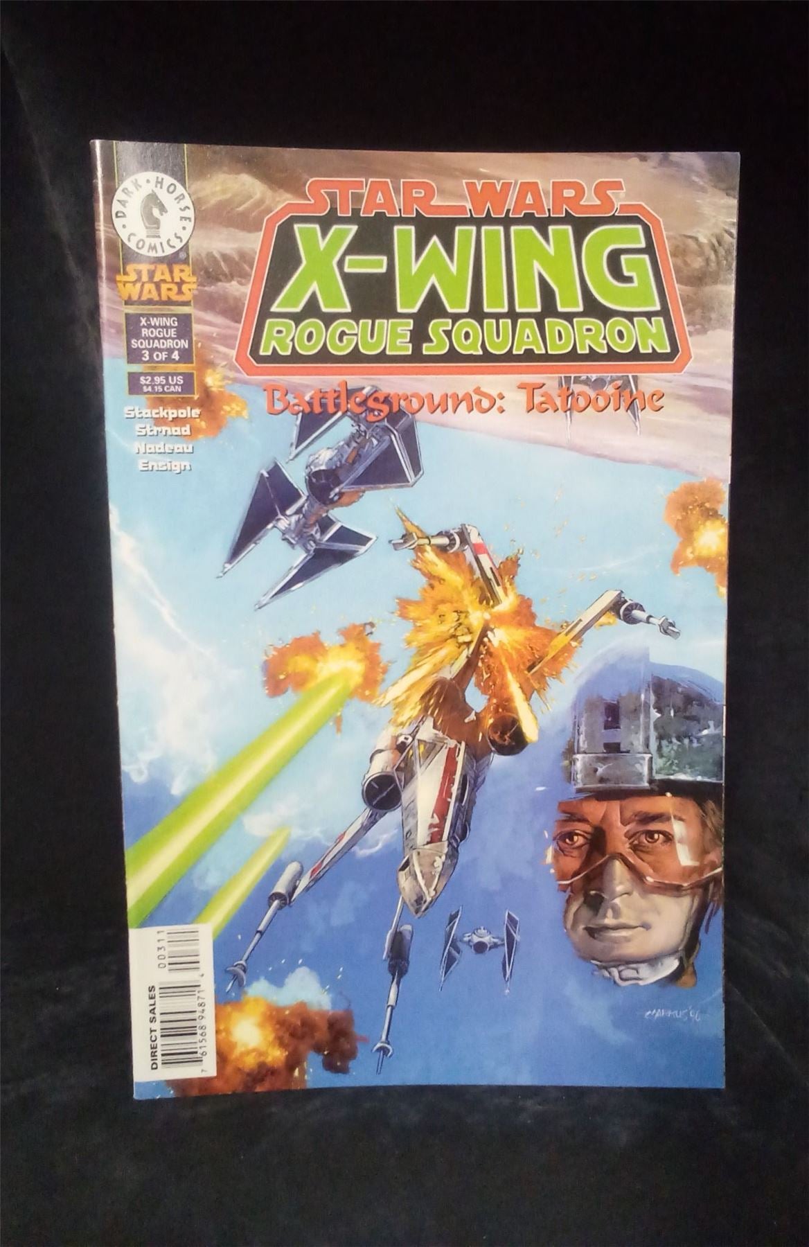 Star Wars: X-Wing Rogue Squadron Battleground Tatooine #3 1996 Comic Book