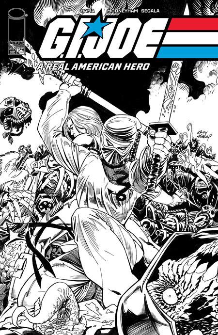 Gi Joe A Real American Hero #312 Cvr B Andy Kubert B&w Var Image Comics Comic Book