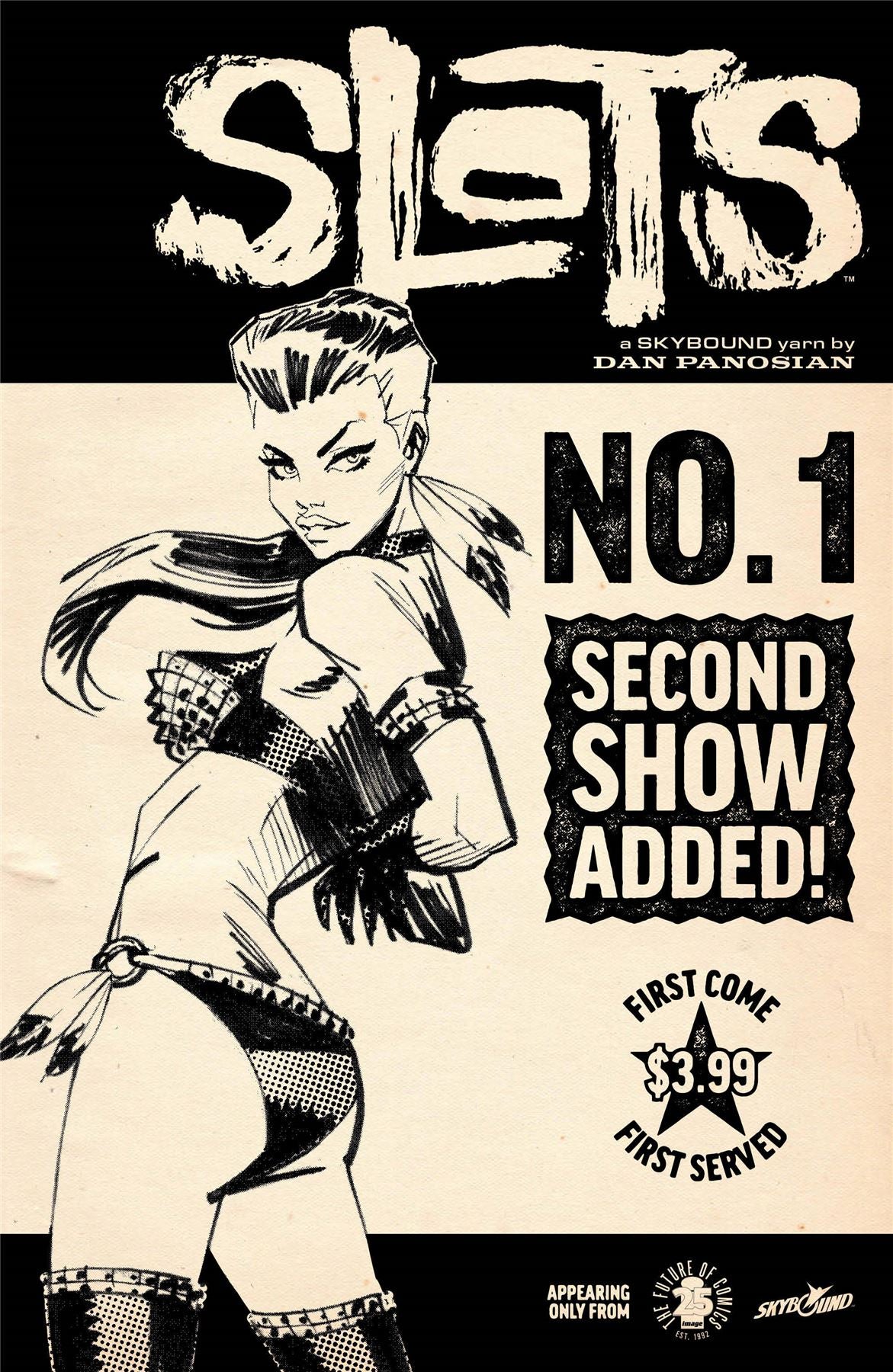 SLOTS #1 2ND PTG Image Comics Comic Book
