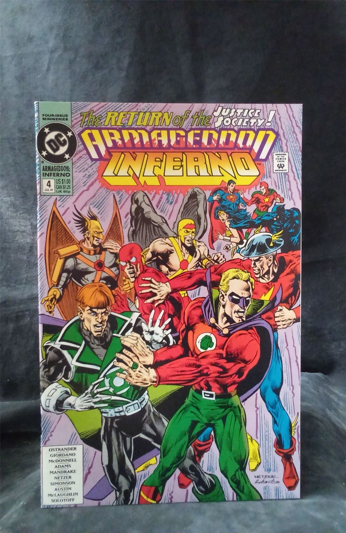 Armageddon: Inferno #4 1992 DC Comics Comic Book