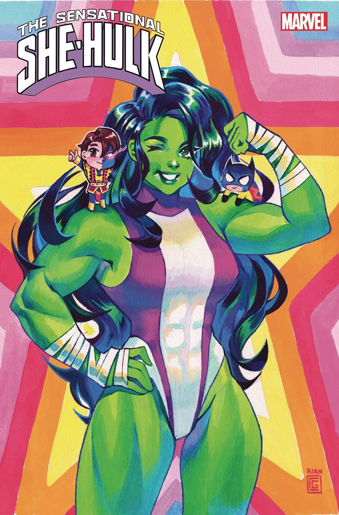 Sensational She-hulk #1 Rian Gonzales Var Marvel Prh Comic Book