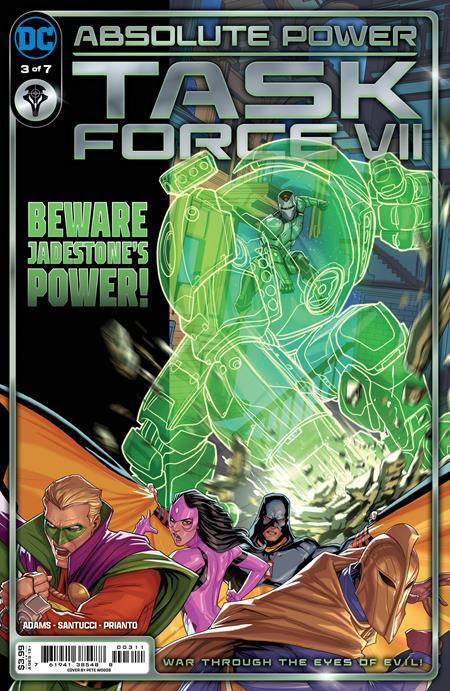 Absolute Power Task Force Vii #3 (of 7) Cvr A Pete Woods DC Comics Comic Book