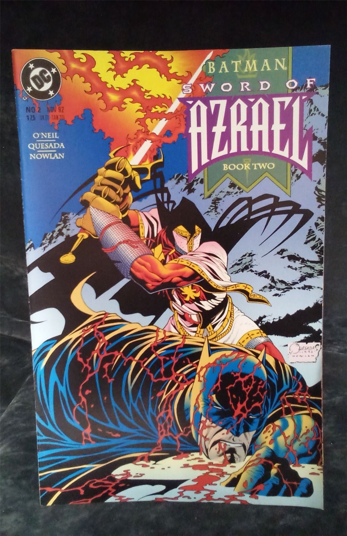 Batman: Sword of Azrael #2 1992 DC Comics Comic Book