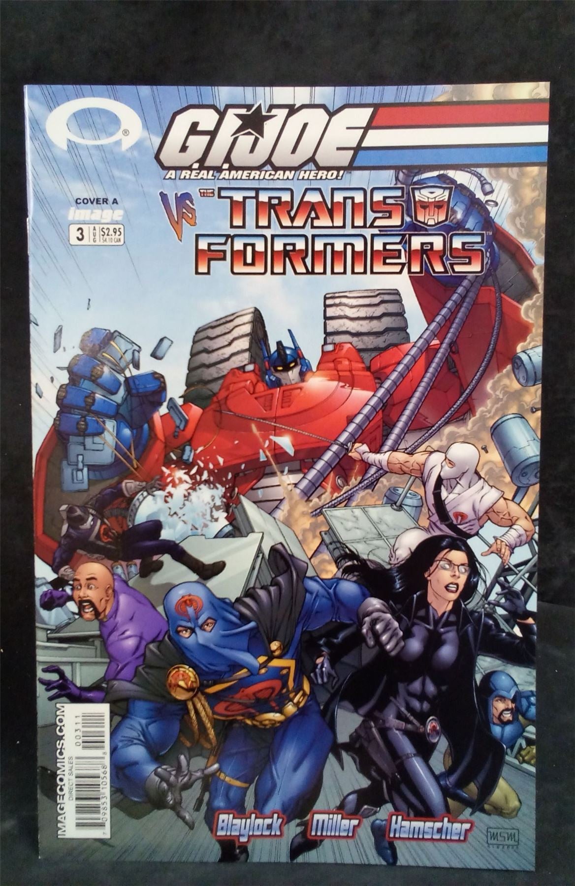 G.I. Joe vs. The Transformers #3 2003 Image Comics Comic Book