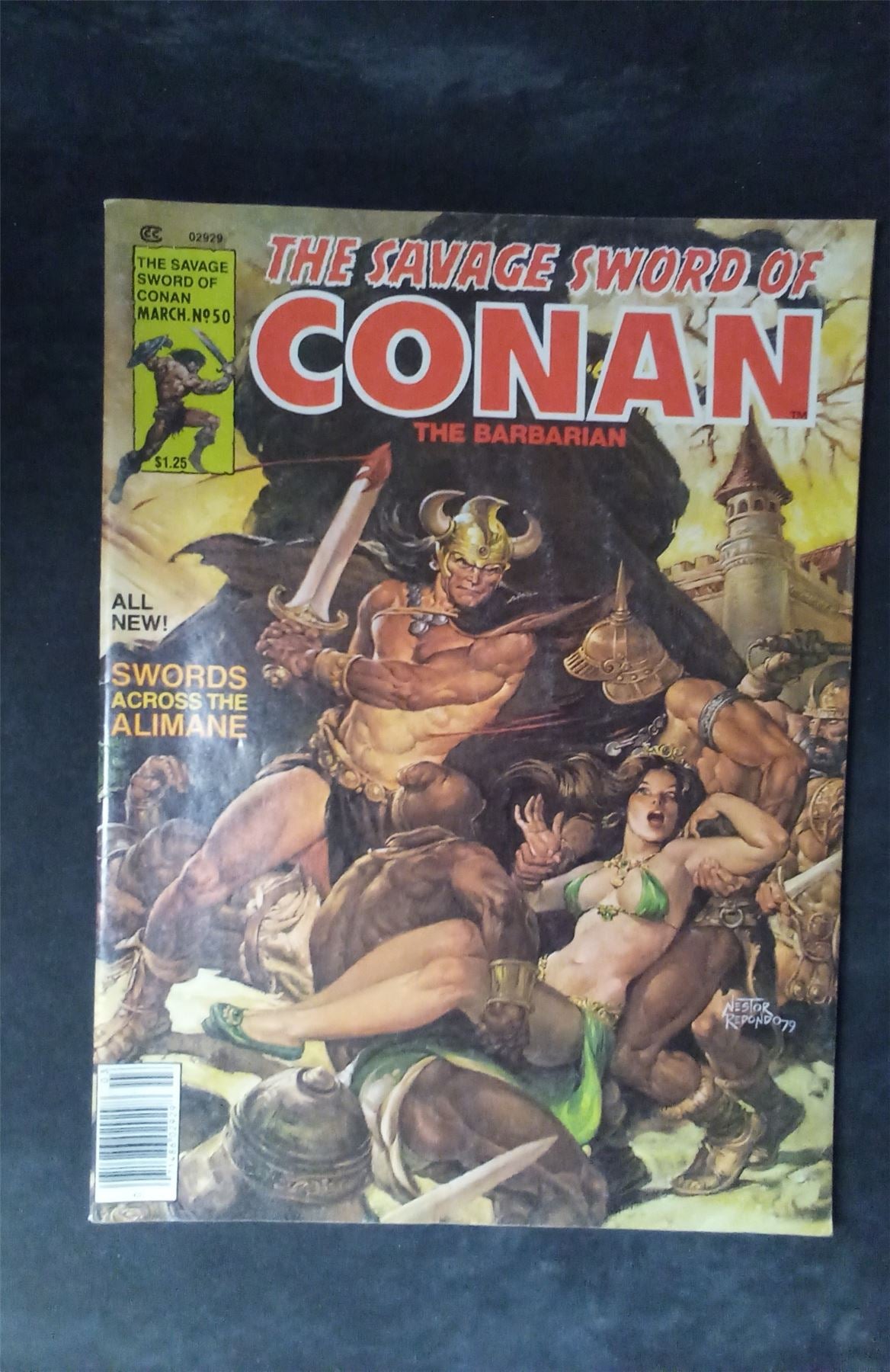 The Savage Sword of Conan #50 1980 marvel Comic Book