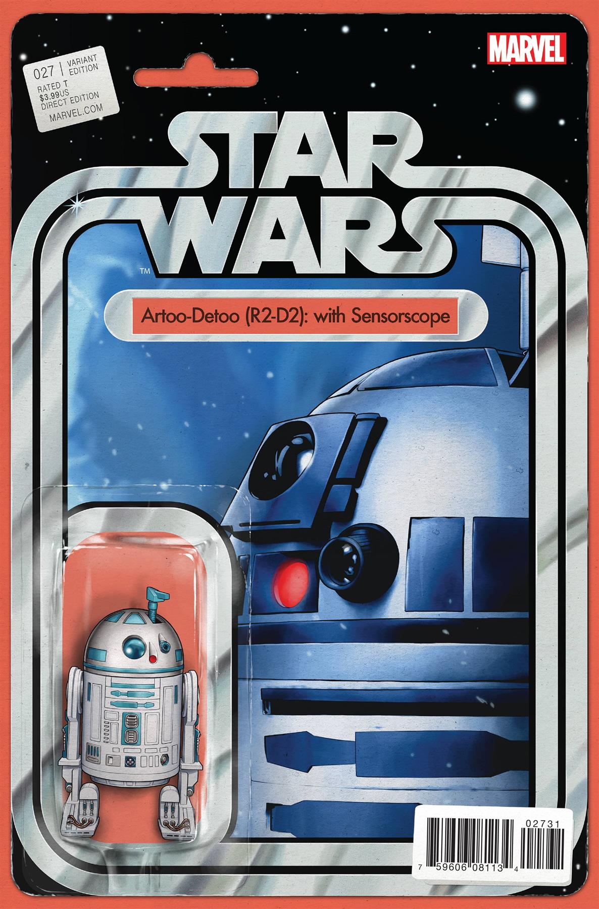 Star Wars #27 Christopher Action Figure Var (Christopher Action Figure Var) Marvel Comics Comic Book