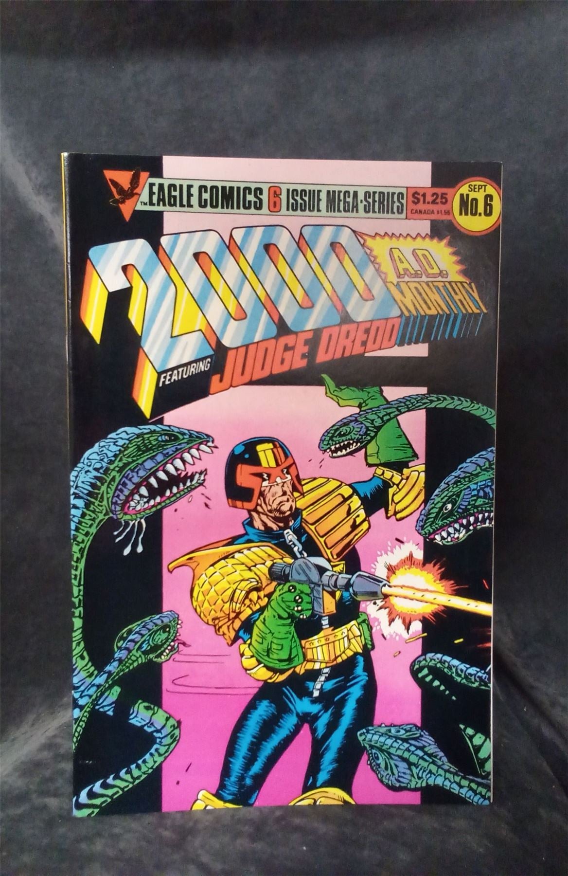 2000 A.D Monthly Featuring Judge Dredd #6 1985 Comic Book