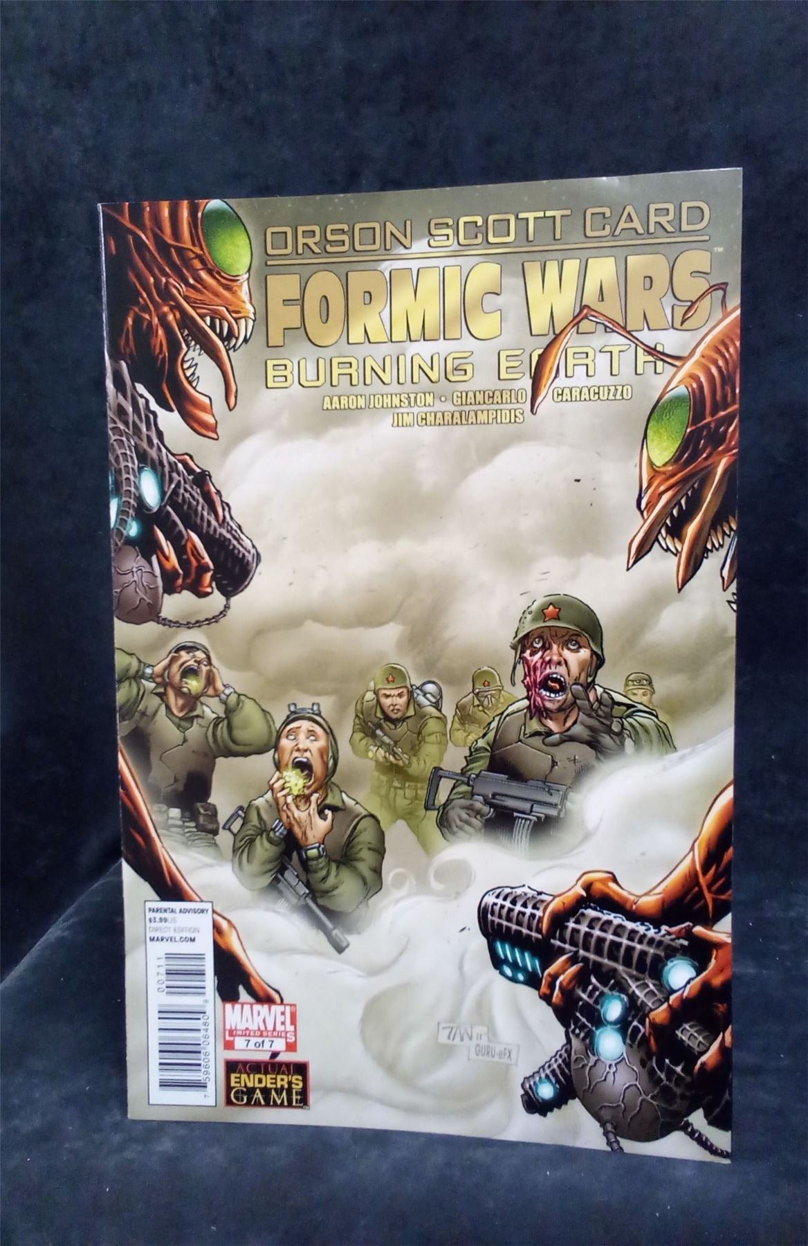 Orson Scott Card Formic Wars: Burning Earth #7 2011 Marvel Comics Comic Book