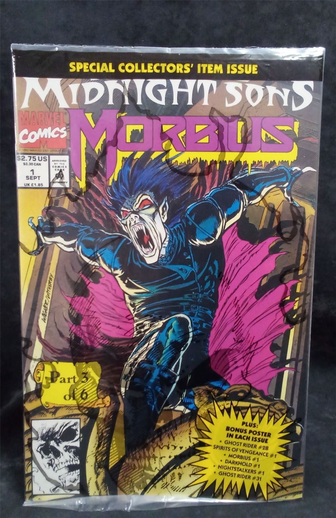 Morbius #1 *Sealed* 1992 Marvel Comics Comic Book