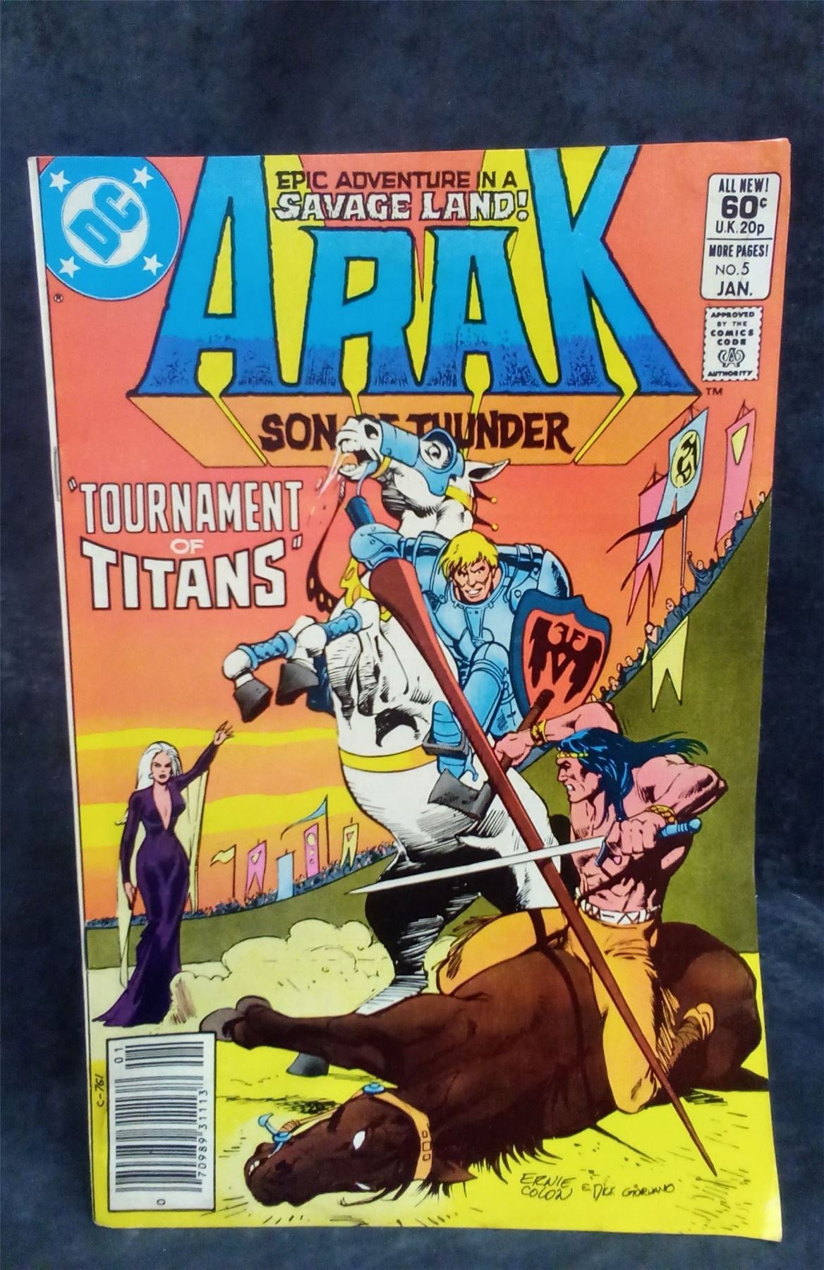 Arak, Son of Thunder #5 1982 DC Comics Comic Book