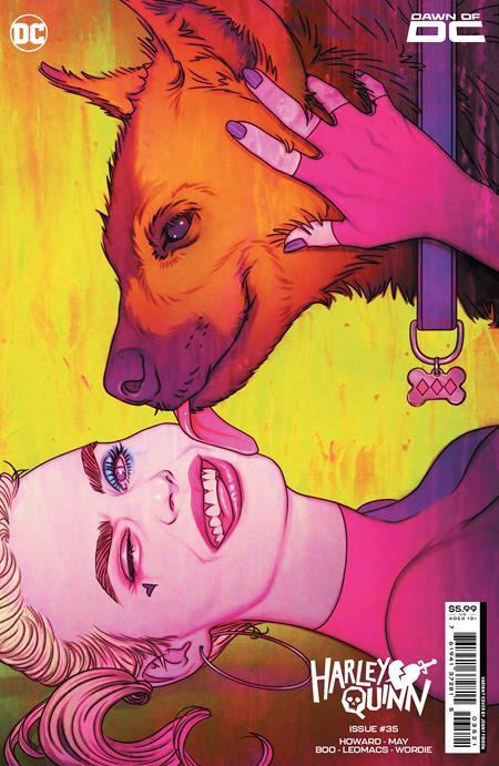Harley Quinn #35 Cvr B Jenny Frison Card Stock Var DC Comics Comic Book