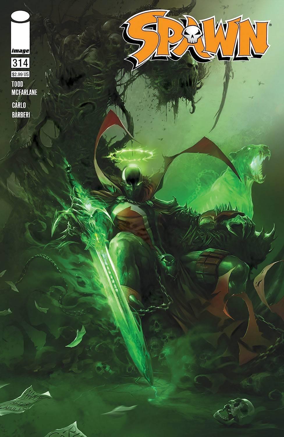 Spawn #314 Cvr A Mattina Image Comics Comic Book