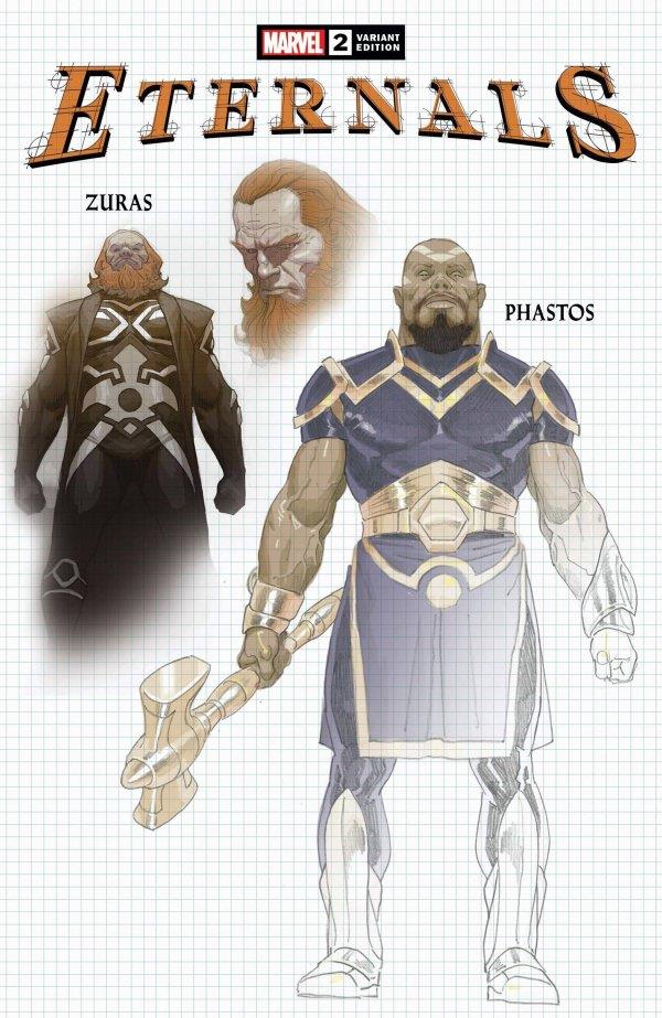 Eternals #2 Ribic Design Var (Ribic Design Var) Marvel Comics Comic Book 2020