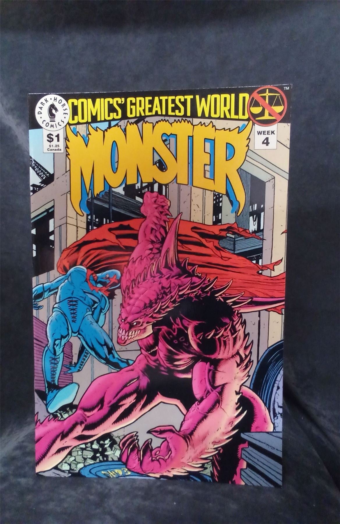 Comics' Greatest World: Monster #4 1993 Comic Book