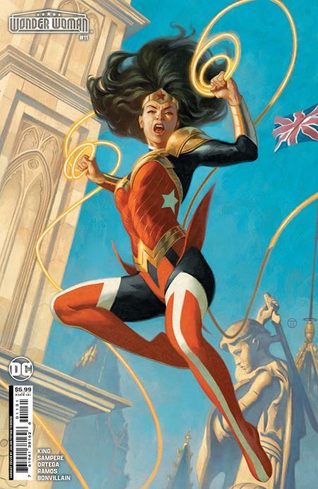 Wonder Woman #11 Cvr B Julian Totino Tedesco Card Stock Var (absolute Power) DC Comics Comic Book