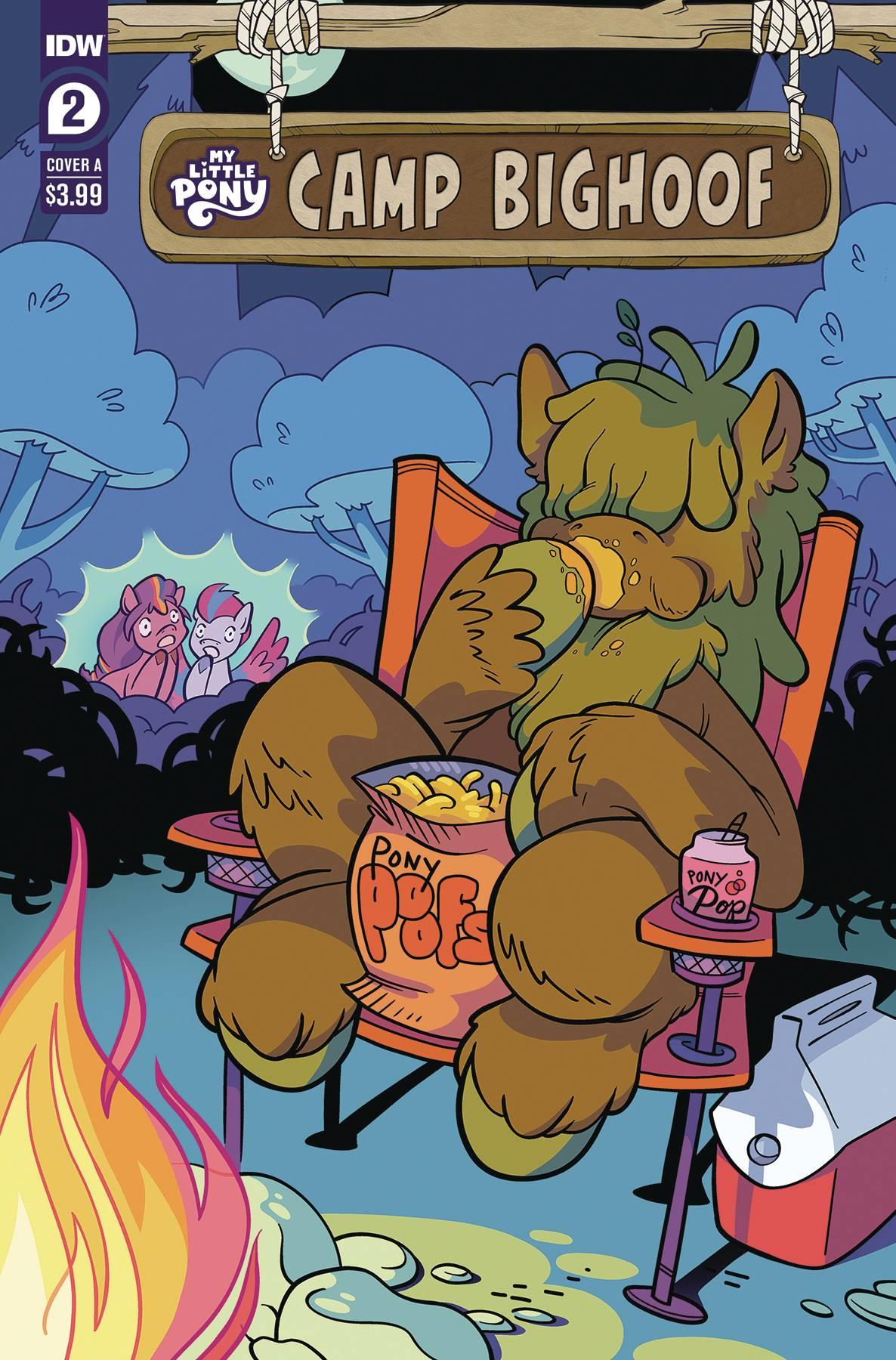 My Little Pony Camp Bighoof #2 Cvr A Sherron Idw-prh Comic Book