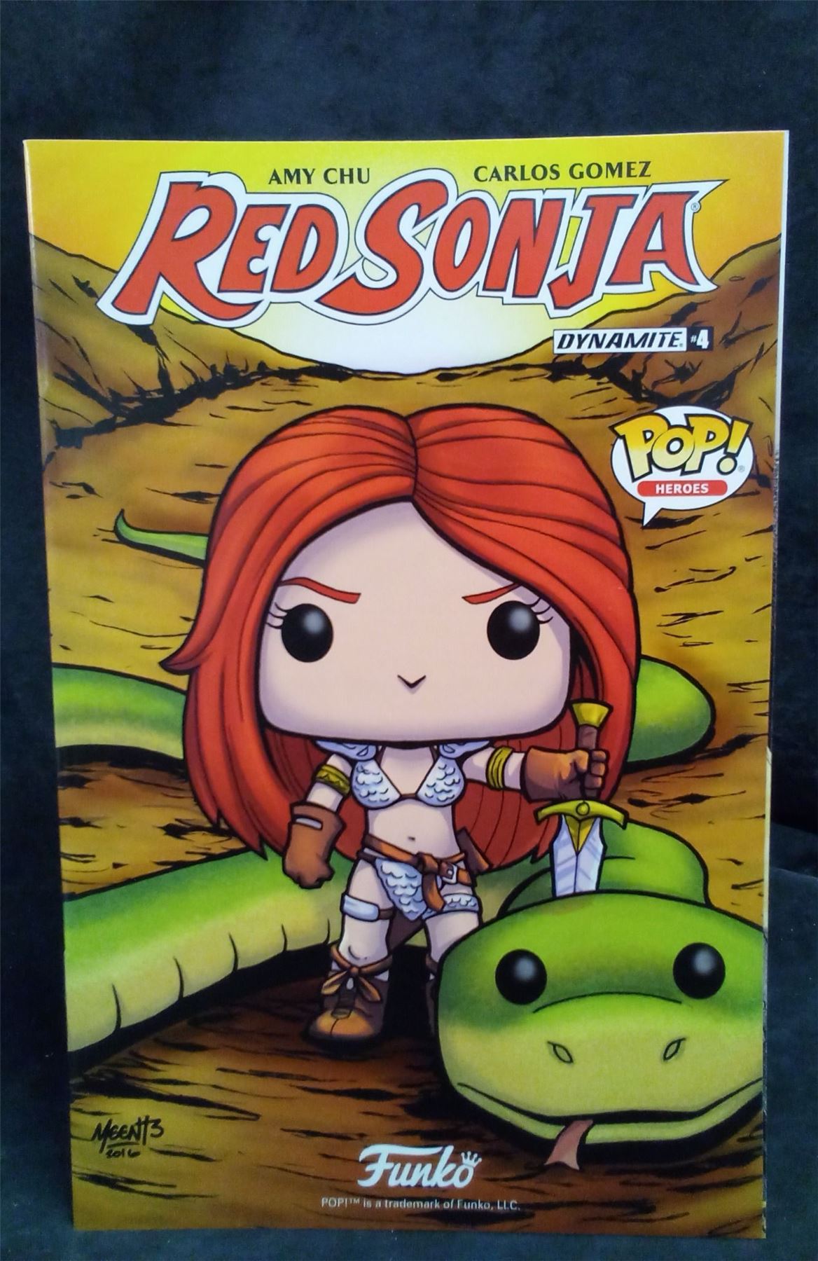 Red Sonja #4 Cover D Funko 2017 Dynamite Entertainment Comic Book