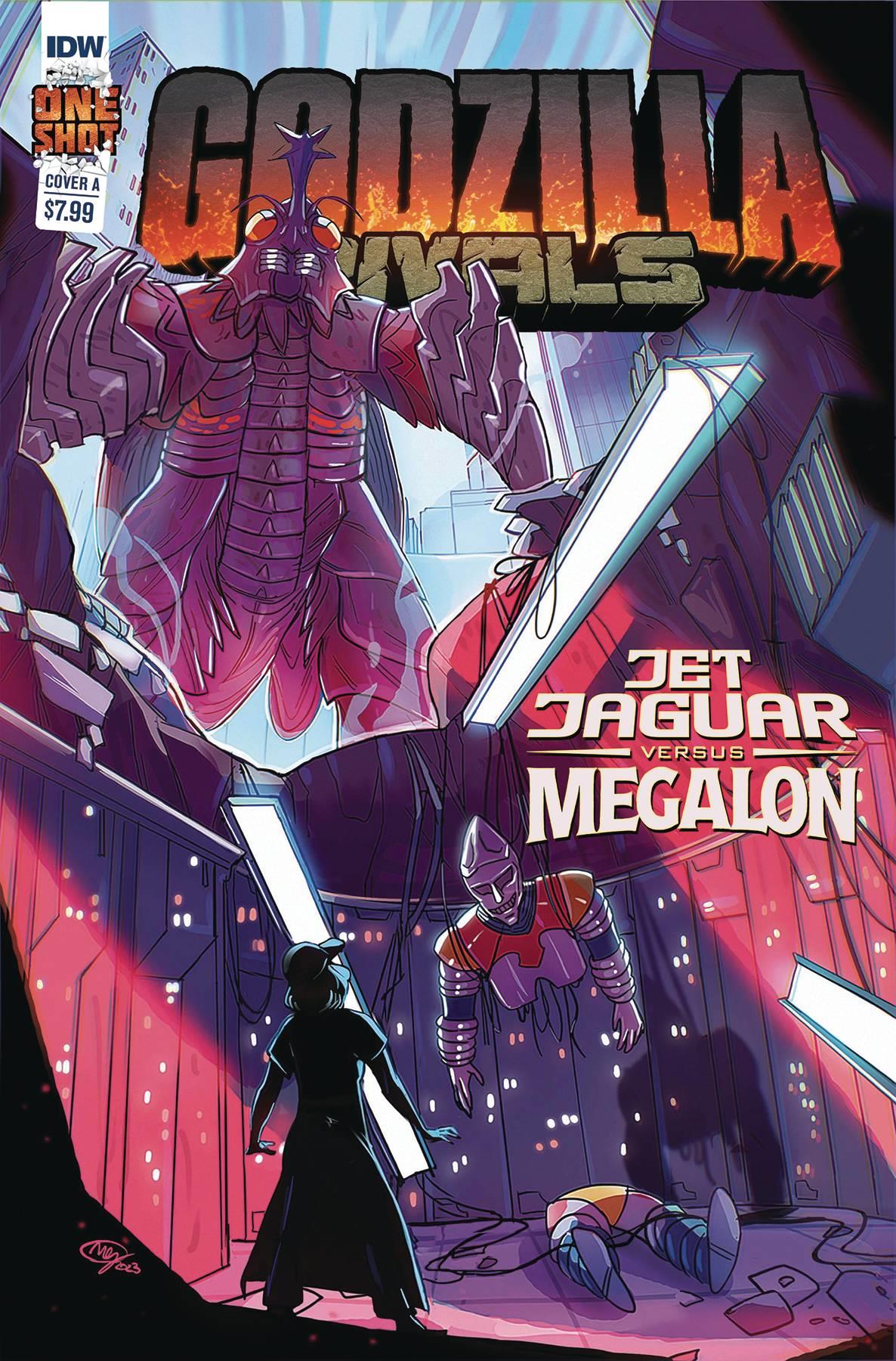 Godzilla Rivals Jet Jaguar Vs Megalon Oneshot #1 Cvr A Huang Idw-prh Comic Book