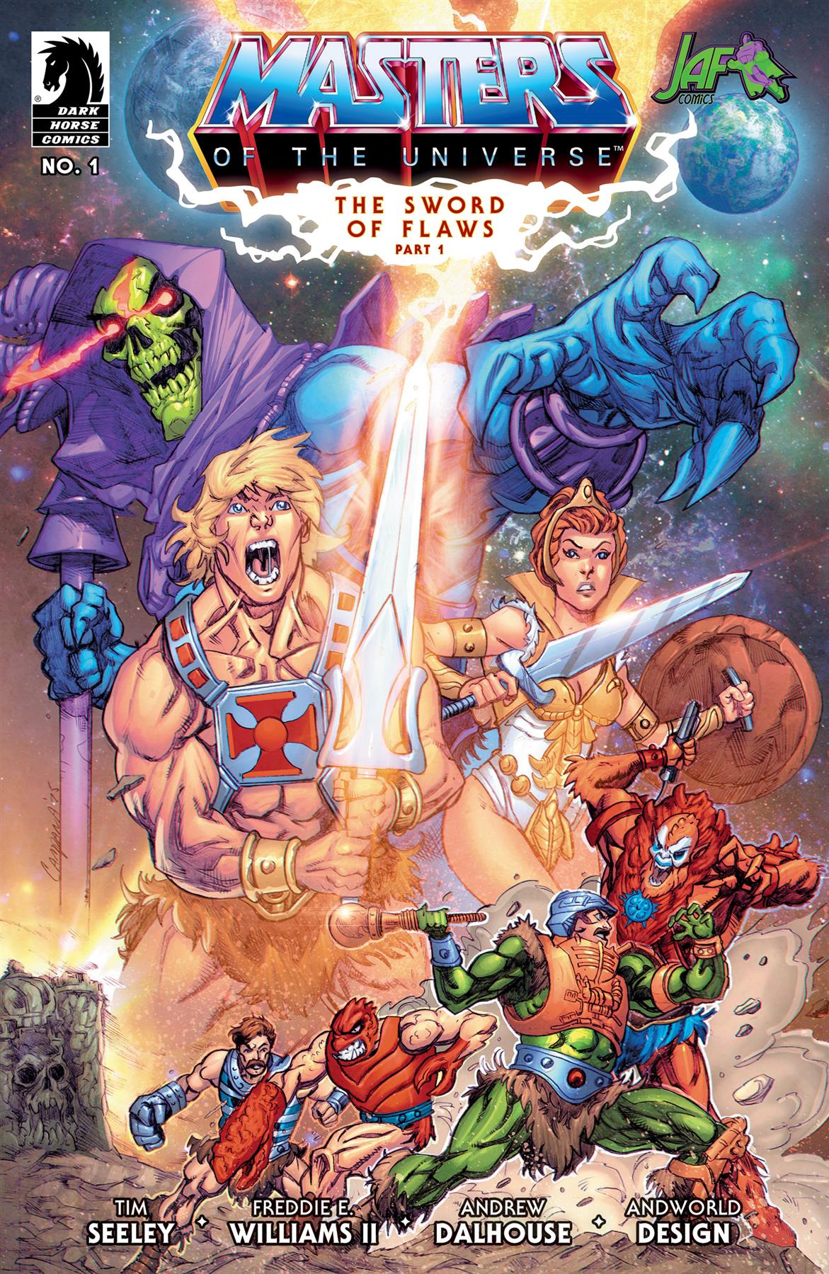 He-Man and the Masters of the Universe #1: The Sword of Flaws Part 1 JAF Exclusive Campana Dark Horse Comic Book 2025