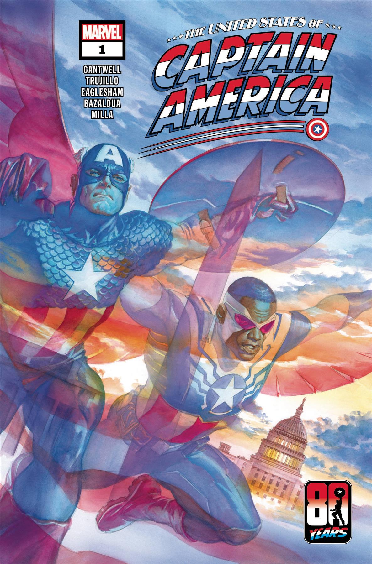 United States Captain America #1 (of 5) Marvel Comics Comic Book