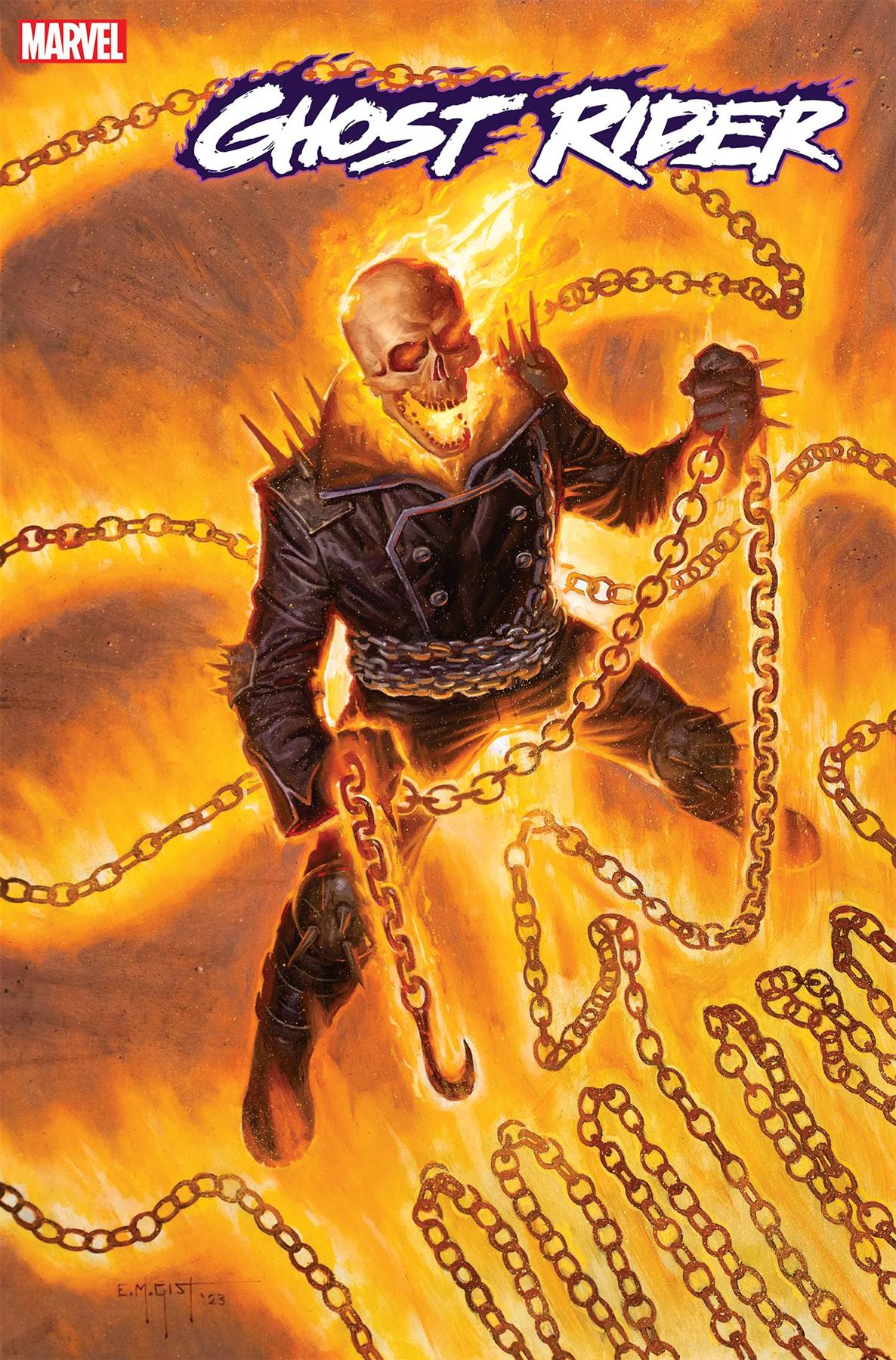 Ghost Rider #16 Em Gist Var (Em Gist Var) Marvel Prh Comic Book 2023