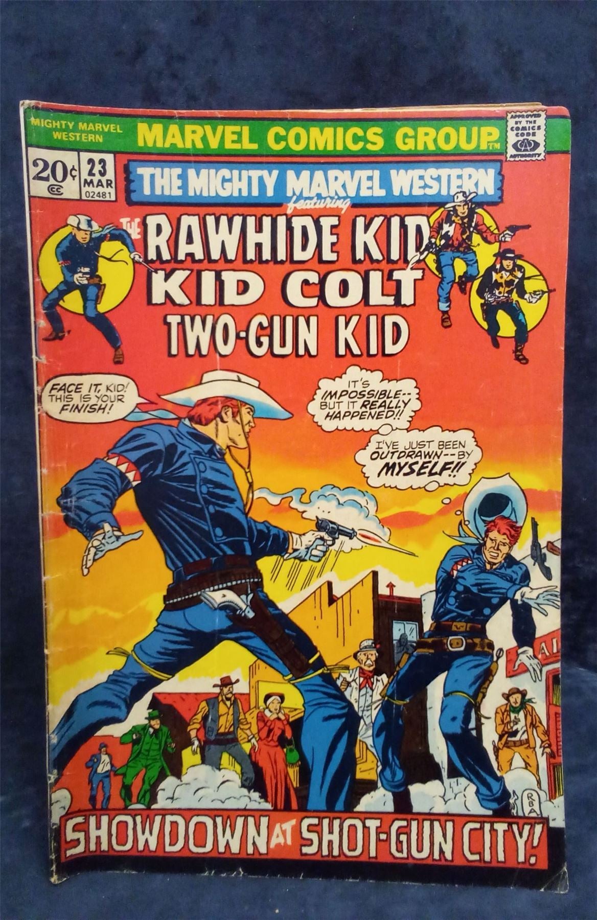 The Mighty Marvel Western #23 1973 Marvel Comics Comic Book
