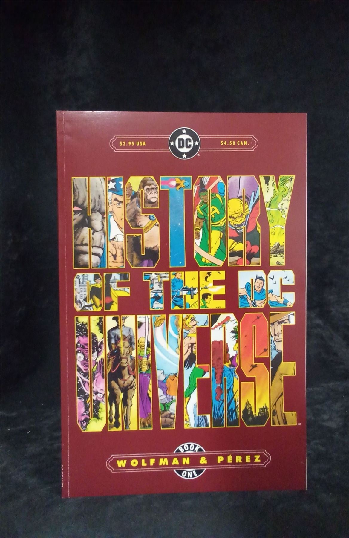 History of the DC Universe #1 1986 DC Comics Comic Book