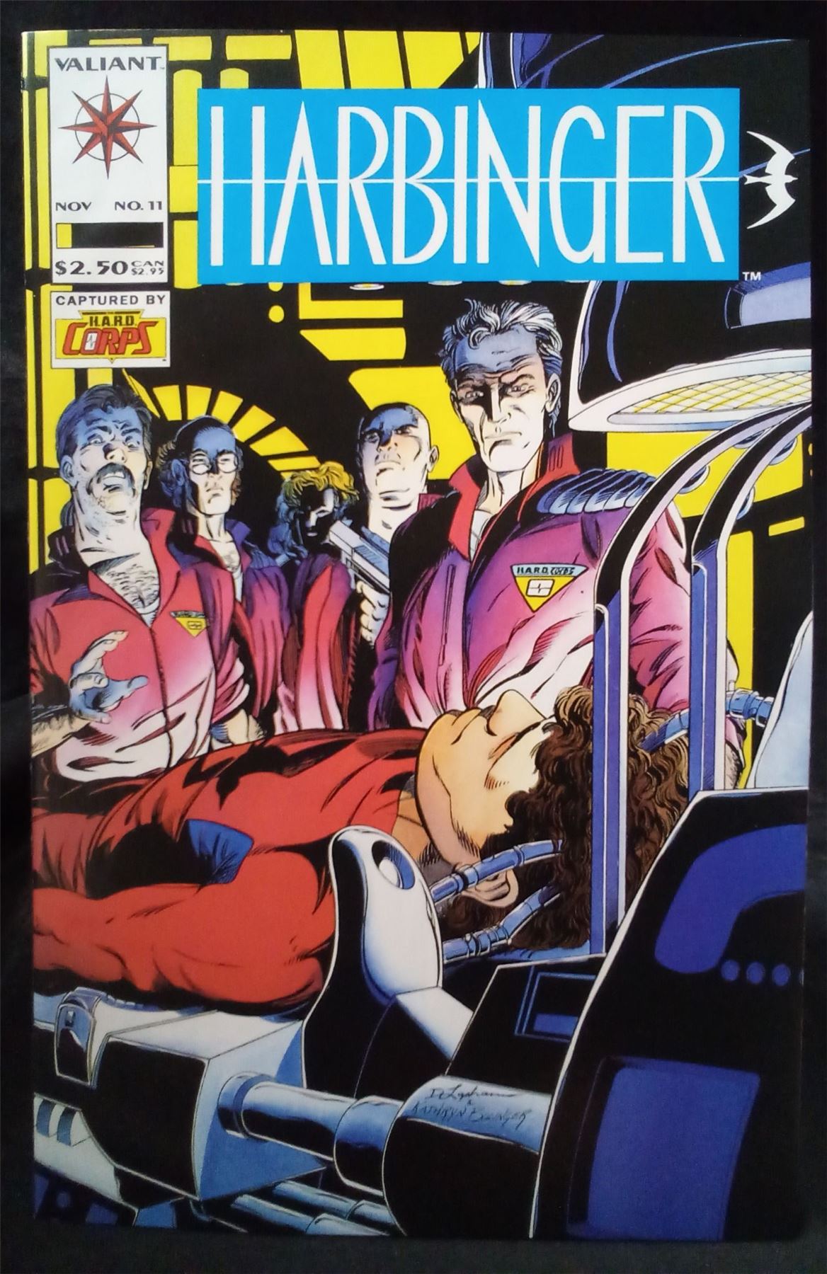Harbinger #11 1992 valiant Comic Book