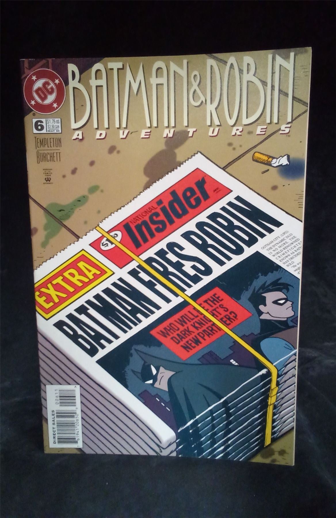 The Batman and Robin Adventures #6 1996 DC Comics Comic Book