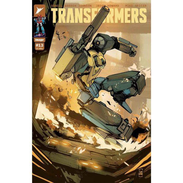 Transformers #13 Cvr H Ludo Lullabi Var Image Comics Comic Book